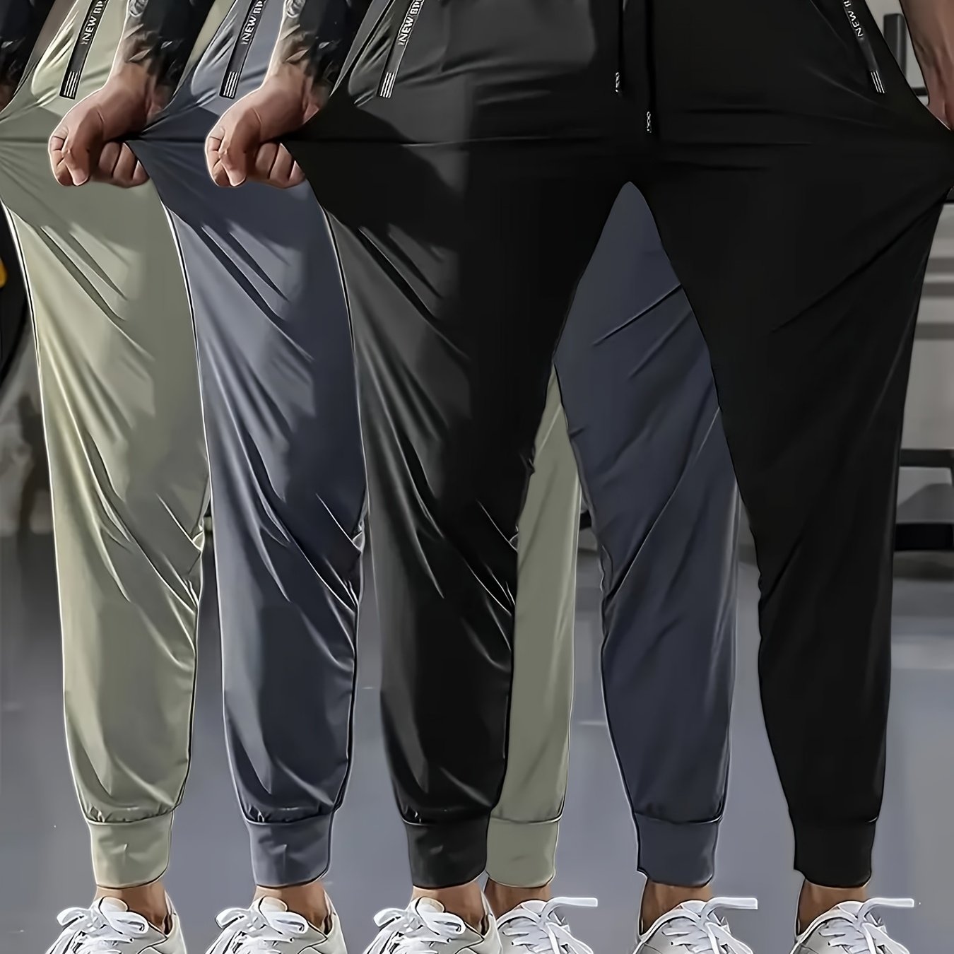 Pantalon en tissu extensible  pour la course à pied, le jogging - Topdecheztop.fr