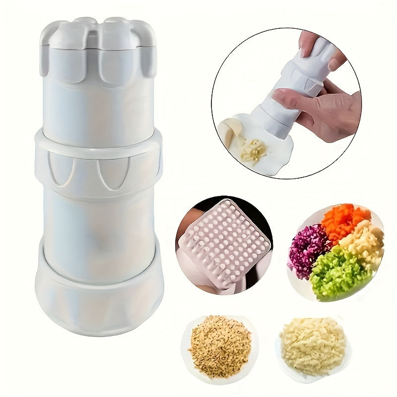 Presse-Ail Manuel Multifonctionnel Chef Mini – Éplucheur, Broyeur, Sans Électricité