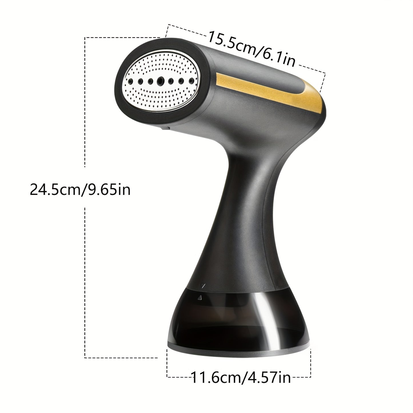 Défroisseur Vapeur Portable 1500W – Vapeur en 20s, Réservoir Amovible, Tous Tissus