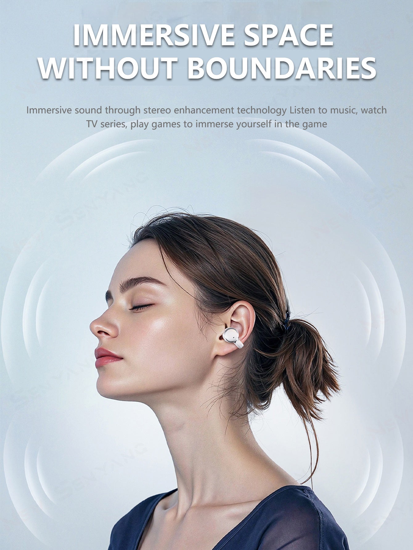 Ecouteurs TWS Sans Fil Senyang 2026 - Hi-Fi, ENC, Clip & Intra-Auriculaire