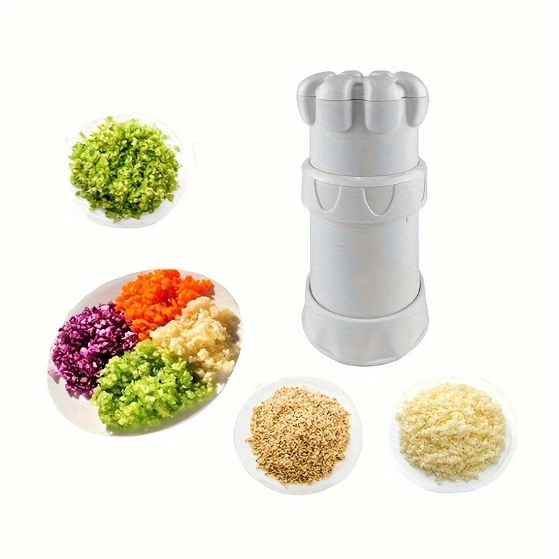 Presse-Ail Manuel Multifonctionnel Chef Mini – Éplucheur, Broyeur, Sans Électricité