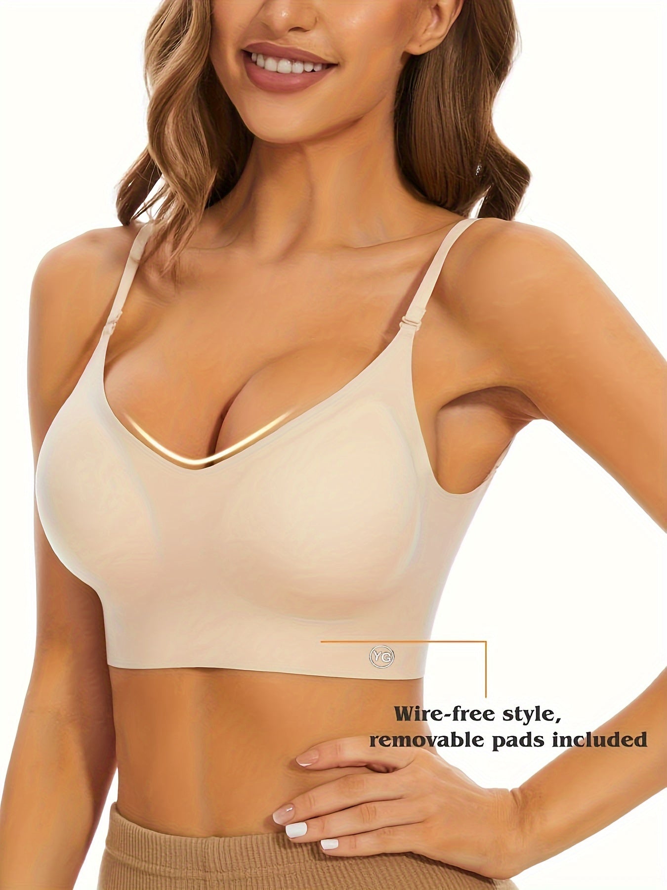 Soutien-gorge  sans armatures pour femme - Topdecheztop.fr