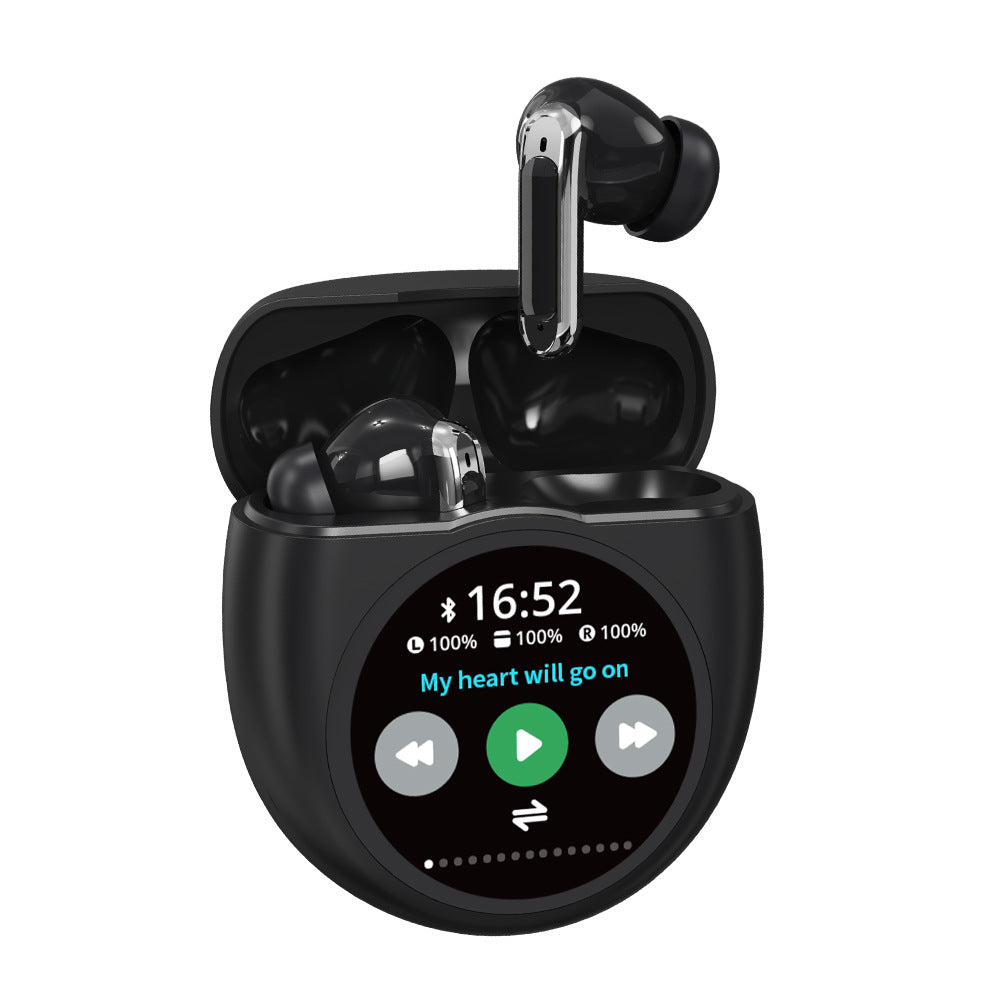 Casque Bluetooth Sans Fil Reduction de Bruit avec Ecran - Intra-Auriculaire, 4-8h Autonomie