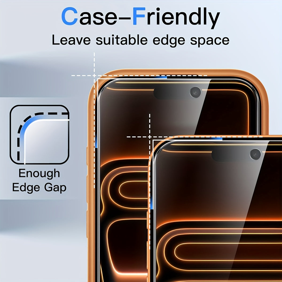 Lot de 6 protections d’écran 9D en verre trempé pour iPhone
