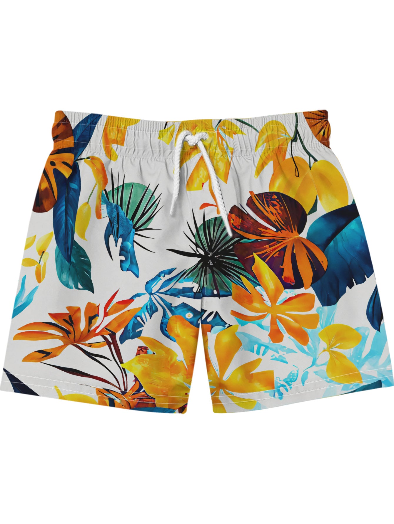Short hawaïen homme motif géométrique - Style décontracté plage été