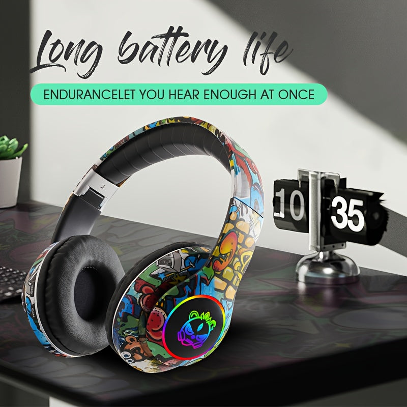 Casque Bluetooth Sans Fil Pliable - Gaming E-Sport Stereo USB-C
