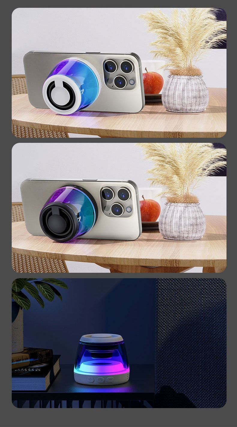 Mini haut-parleur magnétique Bluetooth portable sans fil - Topdecheztop.fr