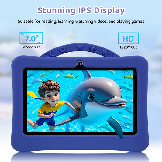 Tablette Enfant 7 Pouces Bluetooth GPS Ecran IPS - Stylet Inclus Autonomie 5-7h