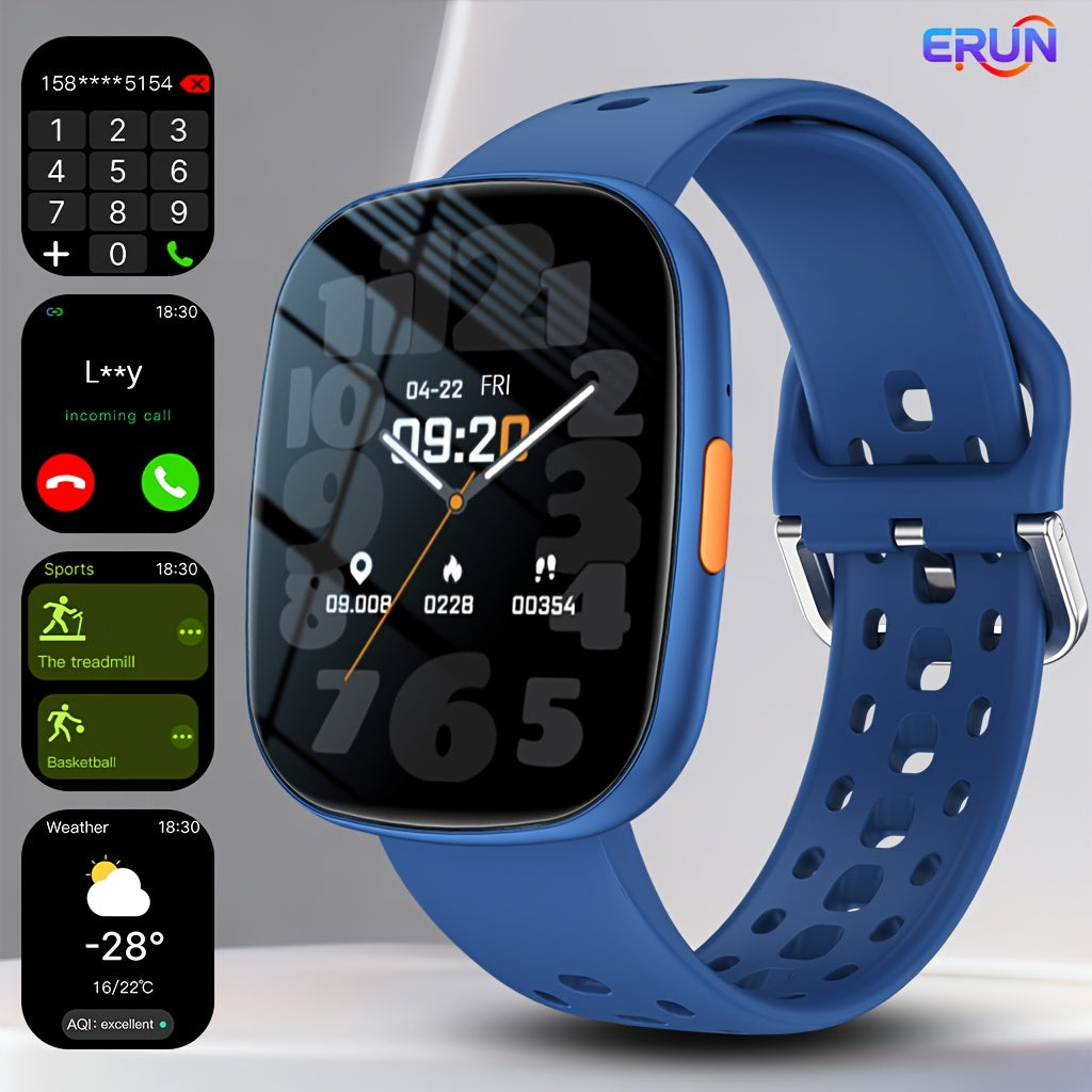 Montre Connectee Sport Ados Adultes Ecran IPS 1.83 Pouces - Appels Sans Fil, Meteo, Musique, Modes Sportifs, Bluetooth 5.0, 4 Coloris