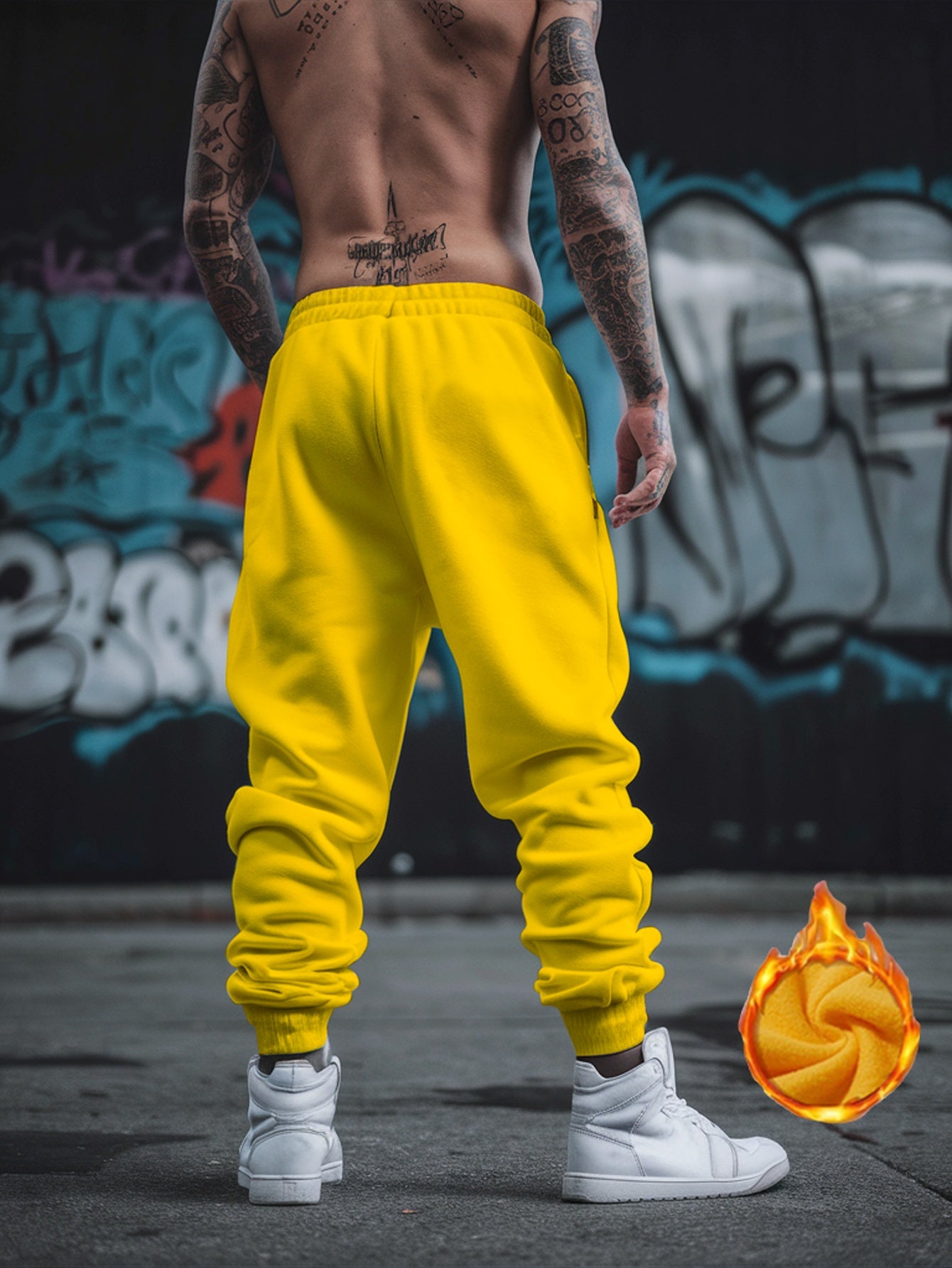 Pantalon Graphique Sparta Soccer Club Homme – 100% Polyester, 12 Coloris, S à XXL