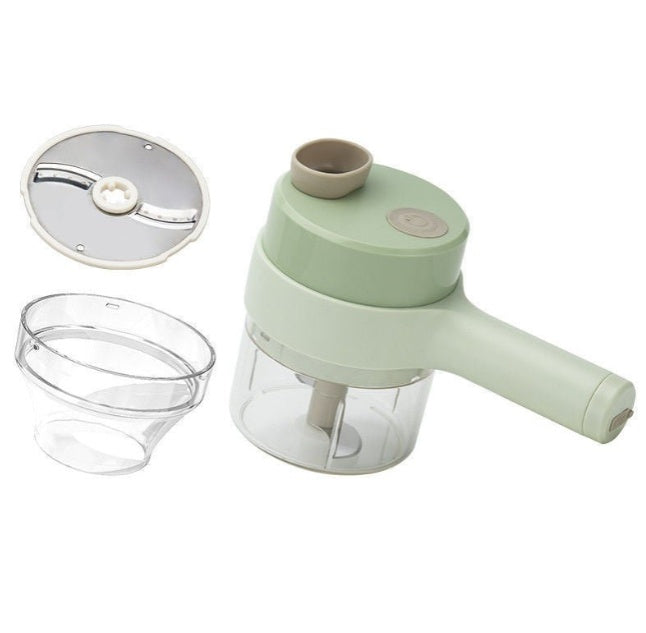 Presse-Ail Electrique Multifonctionnel Sans Fil - Hachoir Cuisine Compact