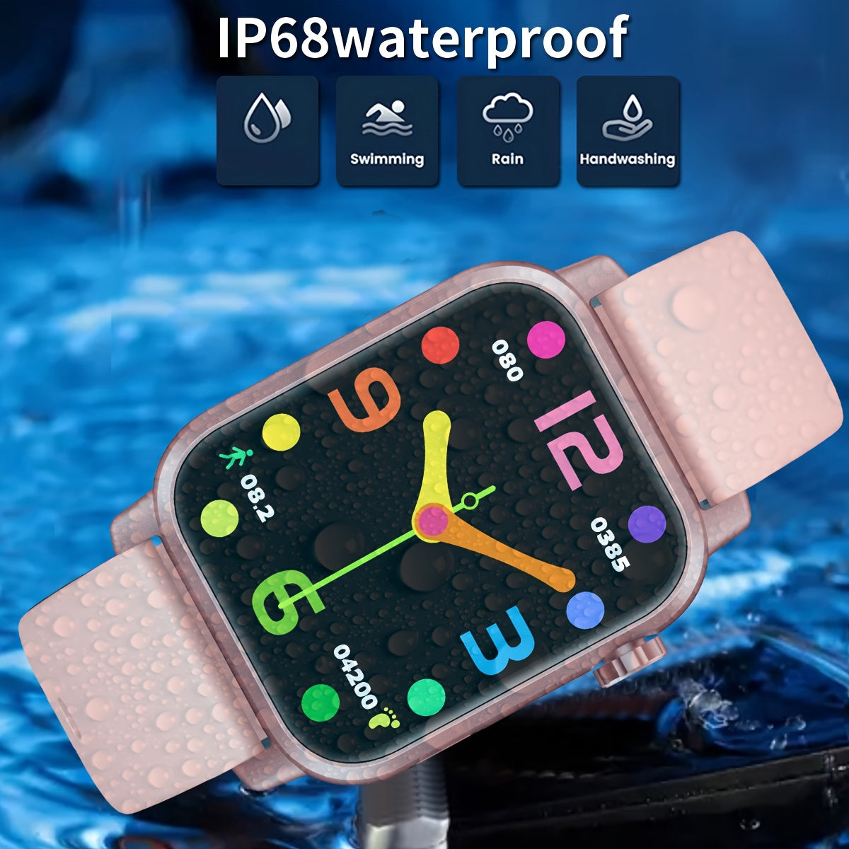 Montre intelligente COIUSOR avec lampe de poche LED intégrée - Topdecheztop.fr