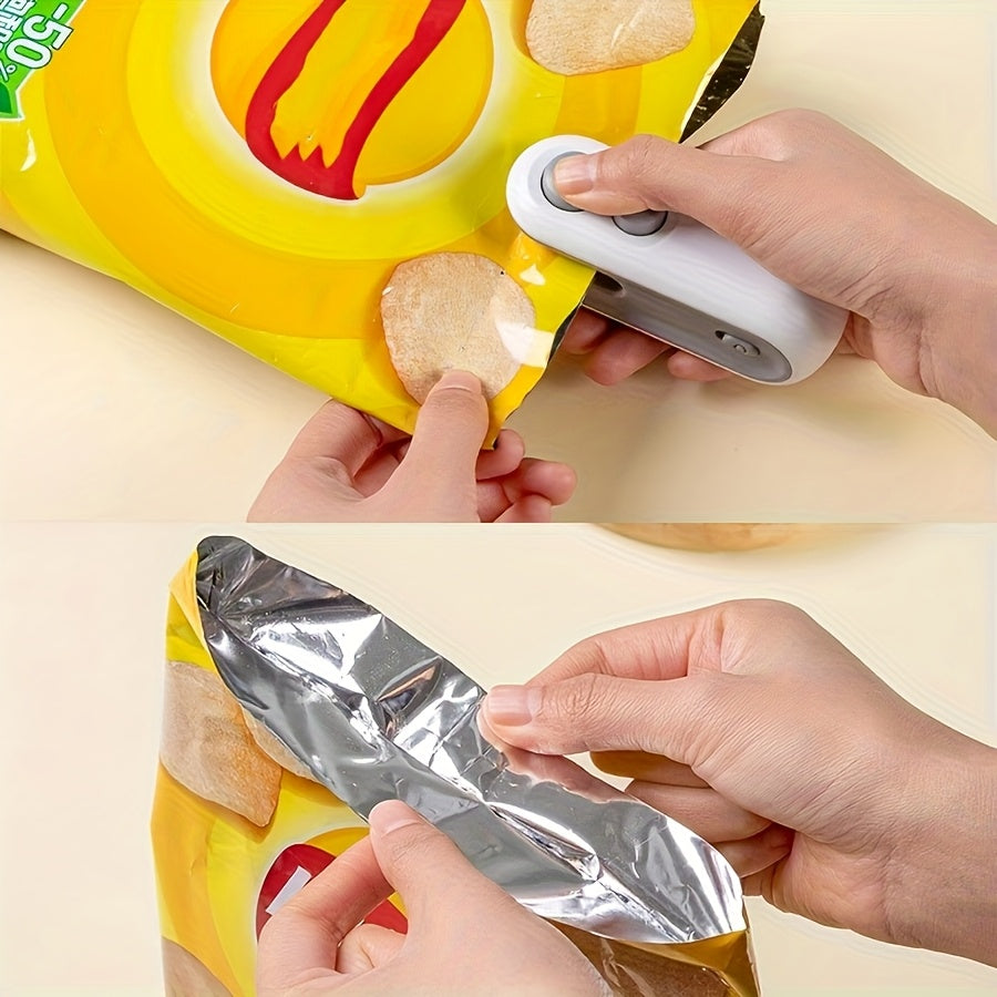 Scelleuse Portable Rechargeable USB – Conservez Vos Snacks