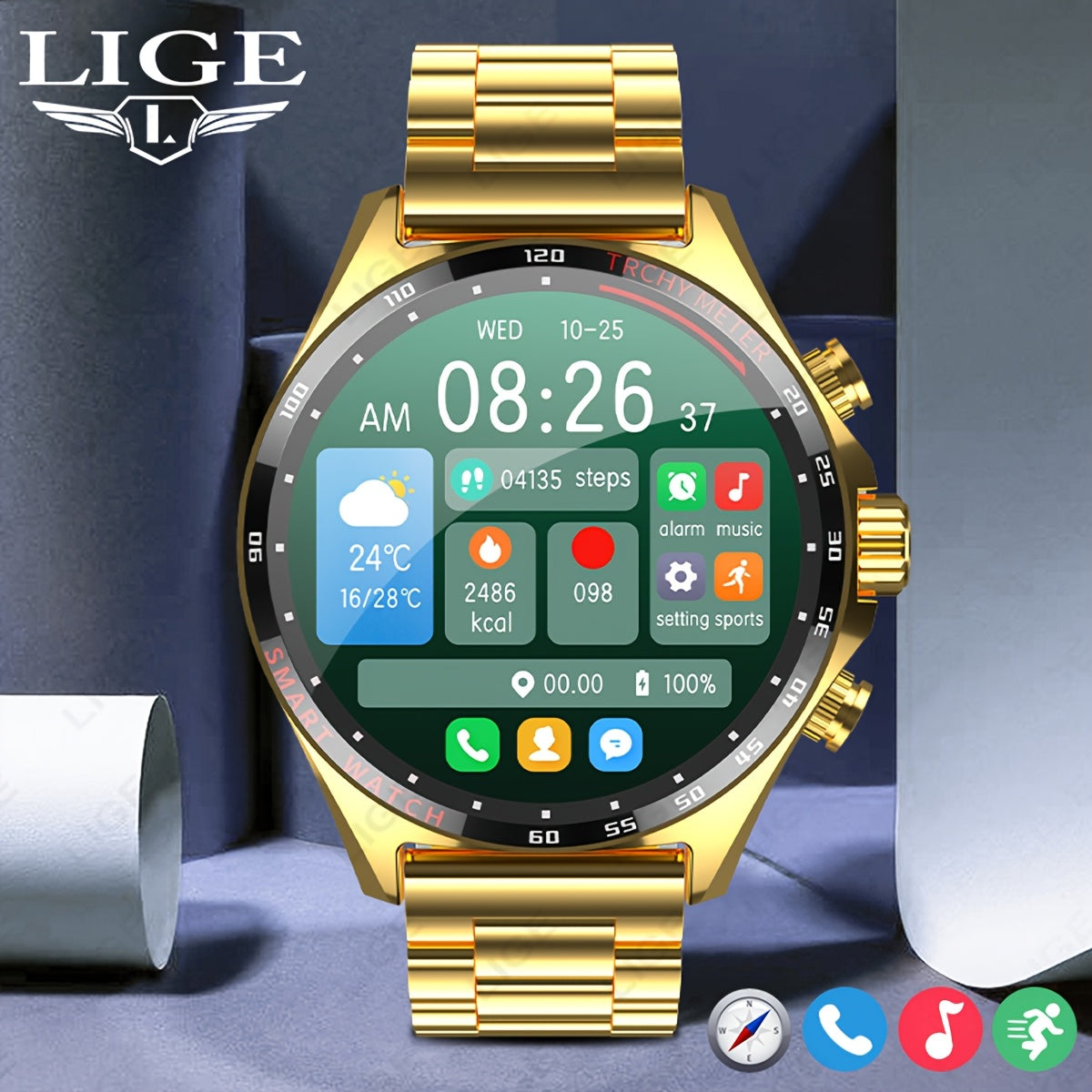 Montre intelligente pour hommes - Topdecheztop.fr
