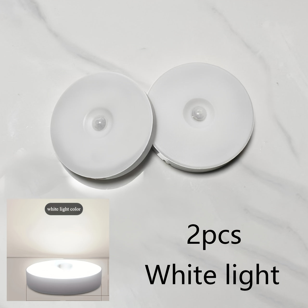 2 pièces 8 LED veilleuse, détecteur de mouvement - Topdecheztop.fr