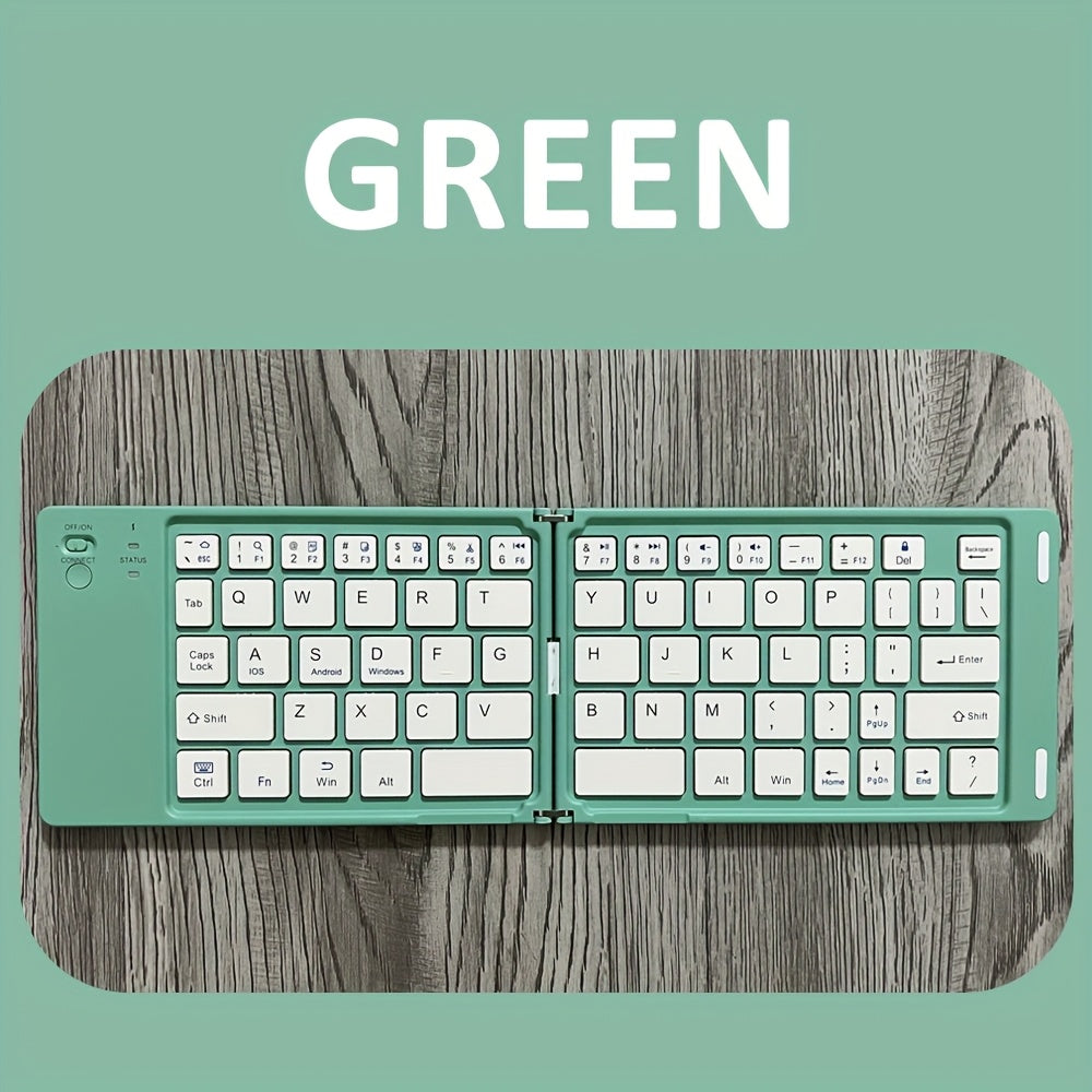 Clavier Pliable Sans Fil Bluetooth Rechargeable USB-C - Compatible iOS Android Windows
