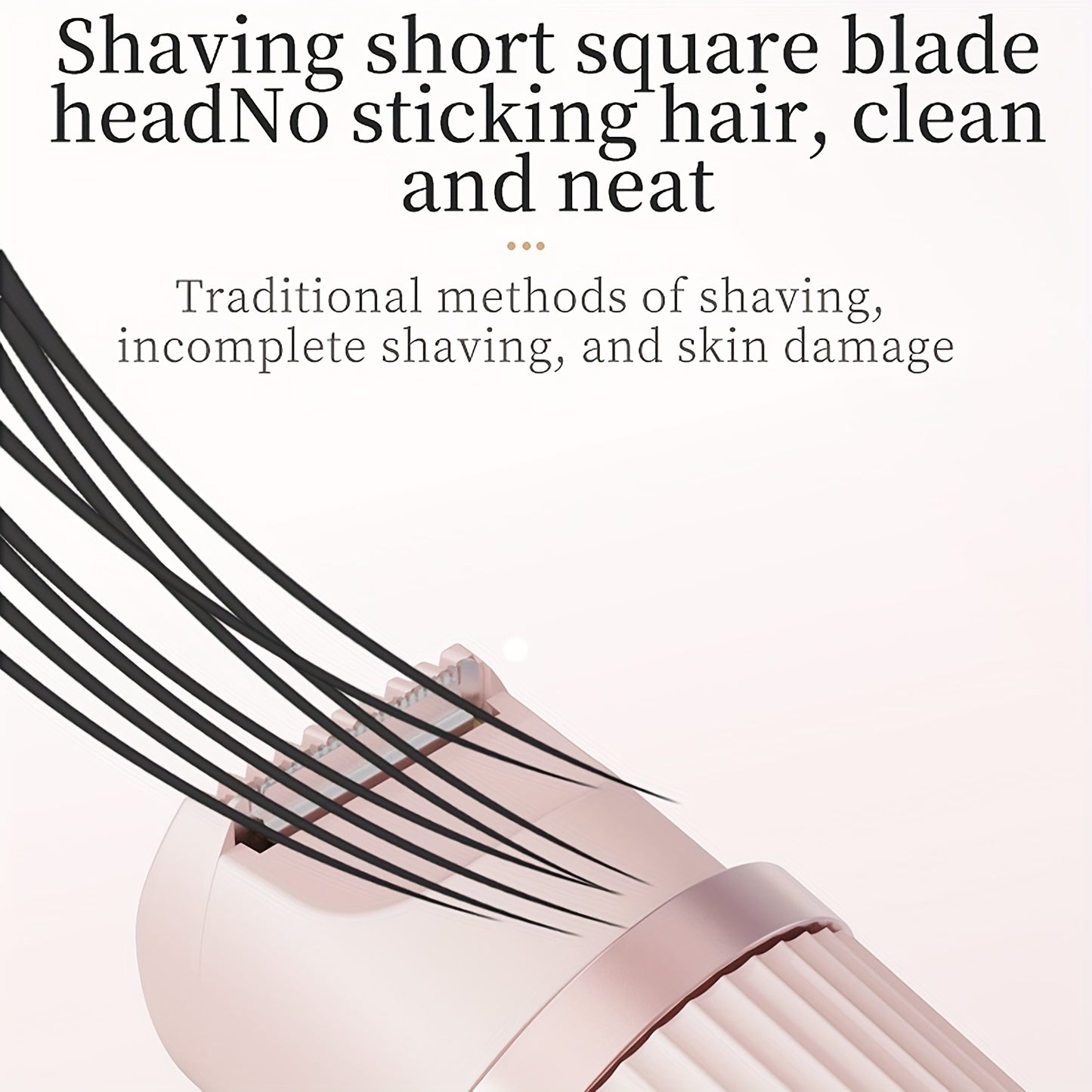 Épilateur Électrique 2 en 1 Femme – Tondeuse & Rasoir Rechargeable USB 💅✨
