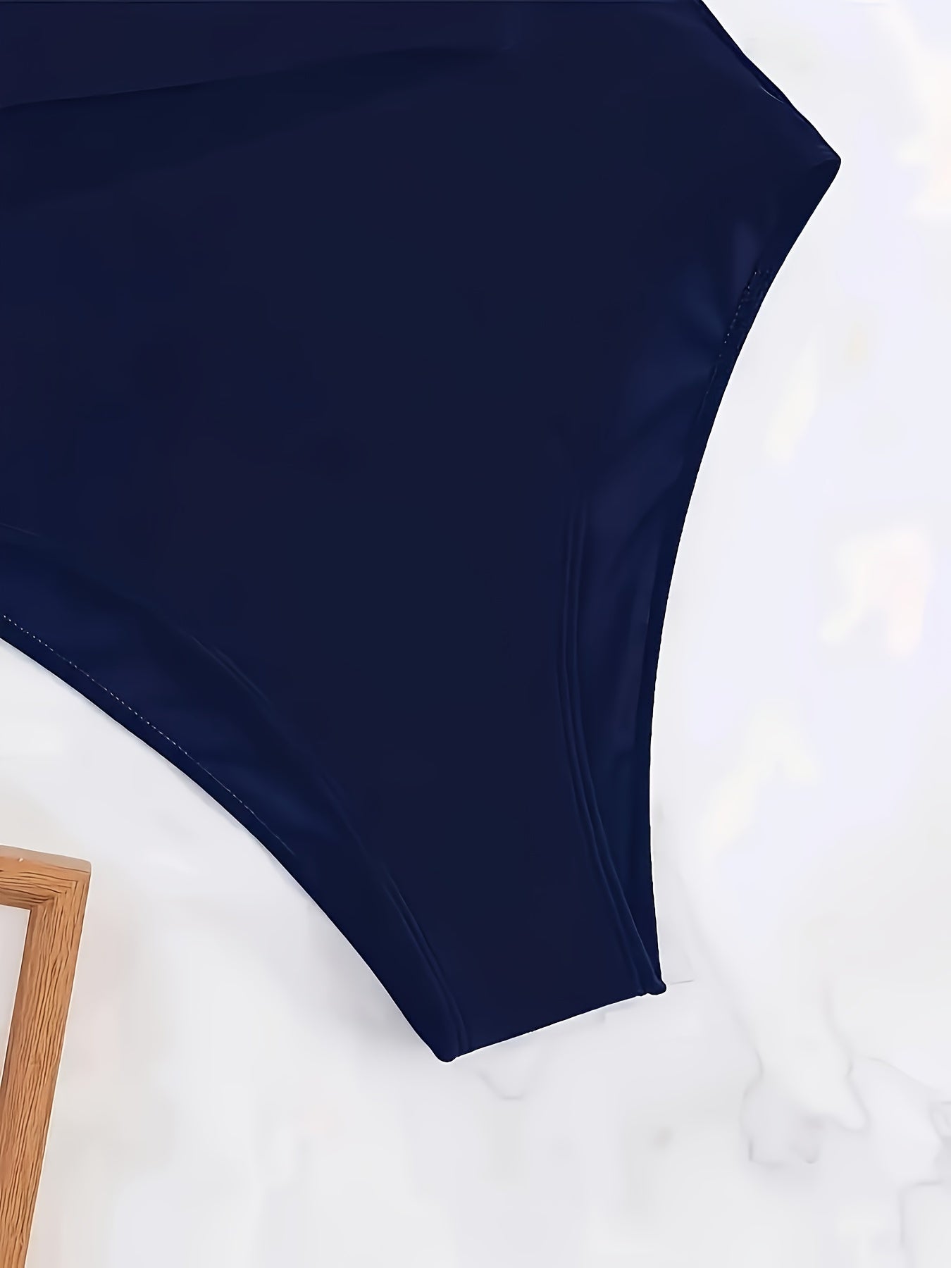Maillot de Bain Une Pièce Femme – Élégant, Maille Extensible, Une Épaule 👙✨