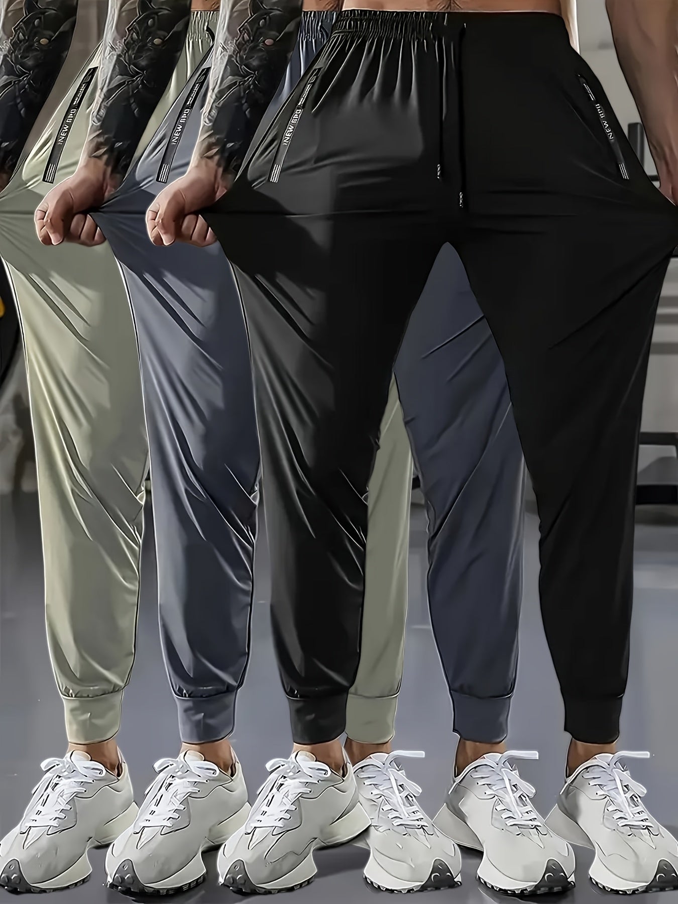 Pantalon en tissu extensible  pour la course à pied, le jogging - Topdecheztop.fr