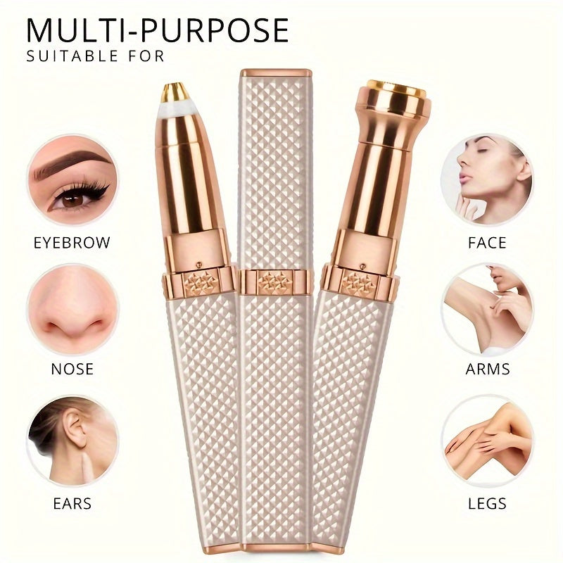 Tondeuse Sourcils et Epilateur Facial 2 en 1 - Rechargeable USB, 3 Coloris