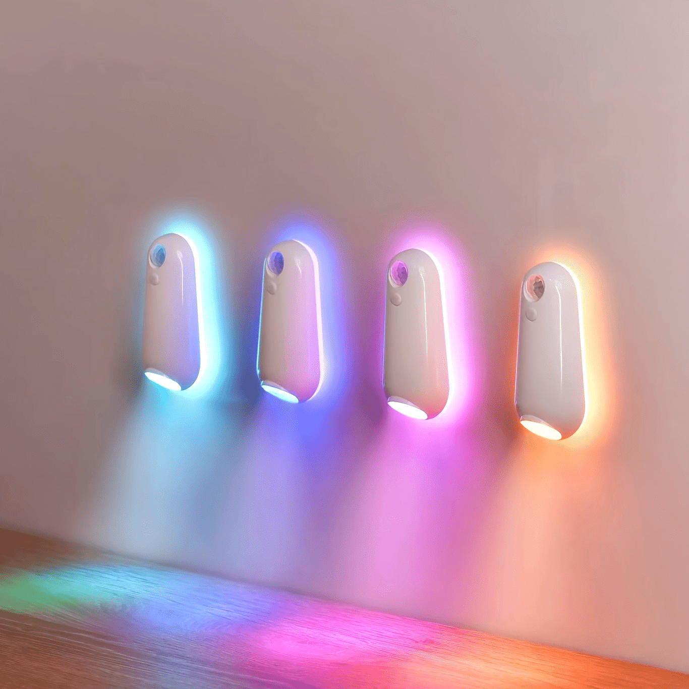 Lampe LED rechargeable par USB avec détecteur de mouvement - Topdecheztop.fr