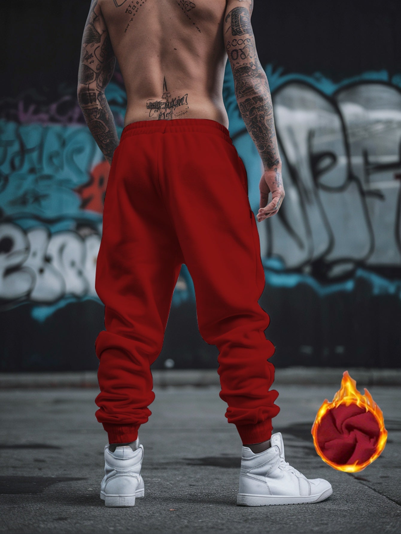 Pantalon Graphique Sparta Soccer Club Homme – 100% Polyester, 12 Coloris, S à XXL