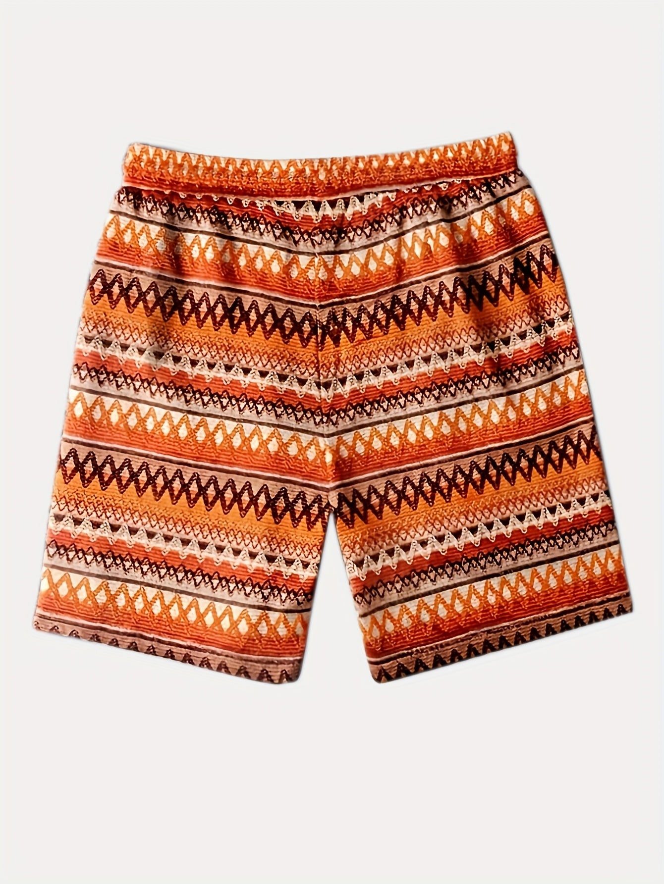 Short Maille Homme Elegant Decontracte - Blocs de Couleur Cordon FR S a XXL