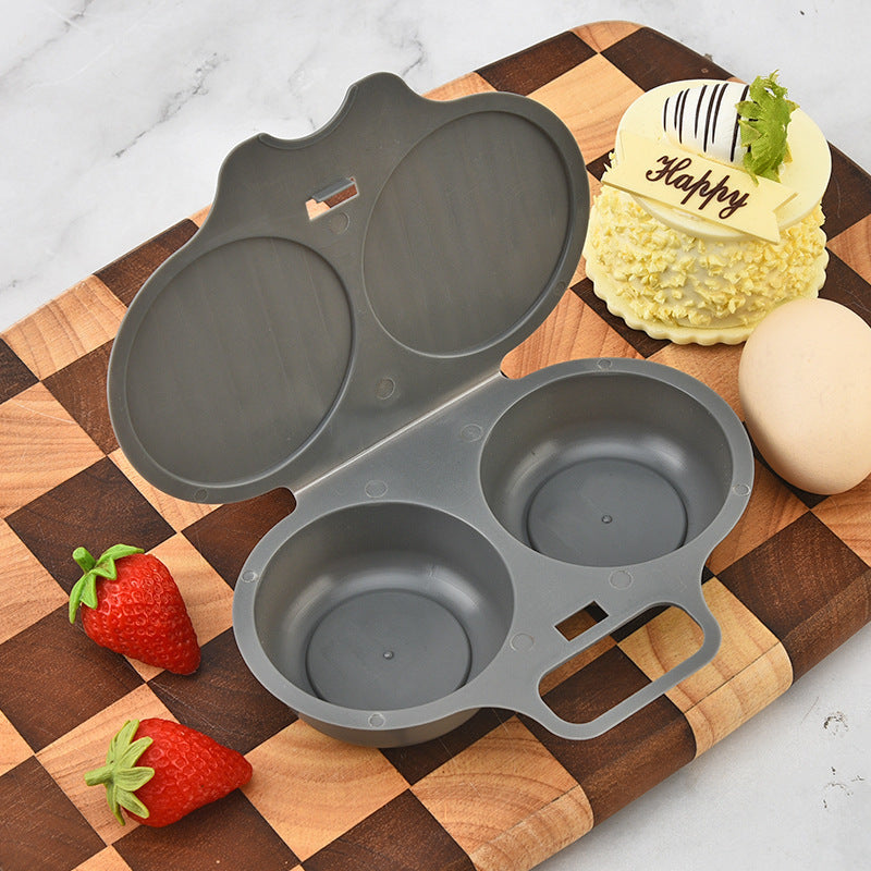 Appareil Omelettes Antiadhesif Micro-Ondes 2 Tasses - Cuisson Rapide et Saine, Facile a Nettoyer, 2 Coloris