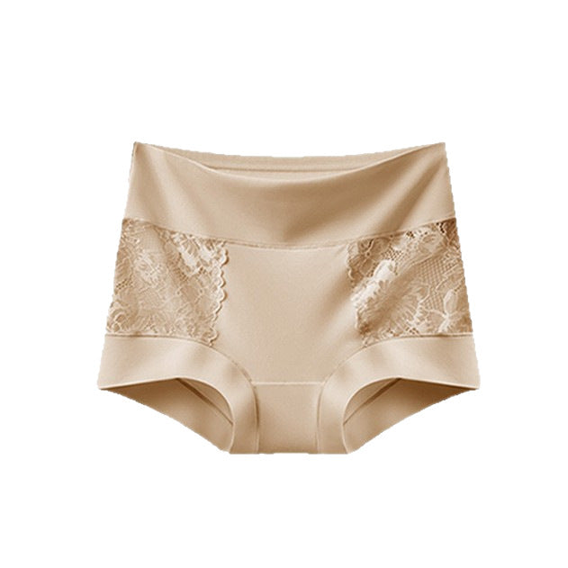 Slip Gainant Taille Haute Femme Style Elegant Maille - 4 Coloris S a 2XL