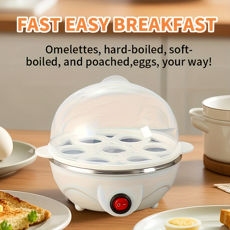 Cuiseur a Oeufs Electrique 7 Oeufs - Arret Automatique, Cuisson Vapeur, 220V, Gain de Temps