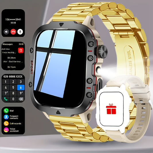 Montre Connectée ZACHARYER – Écran Tactile TFT 1,46", Appels Sans Fil, Modes Sportifs & Notifications | Homme & Femme