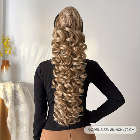Extension queue de cheval bouclée pour femme - Topdecheztop.fr