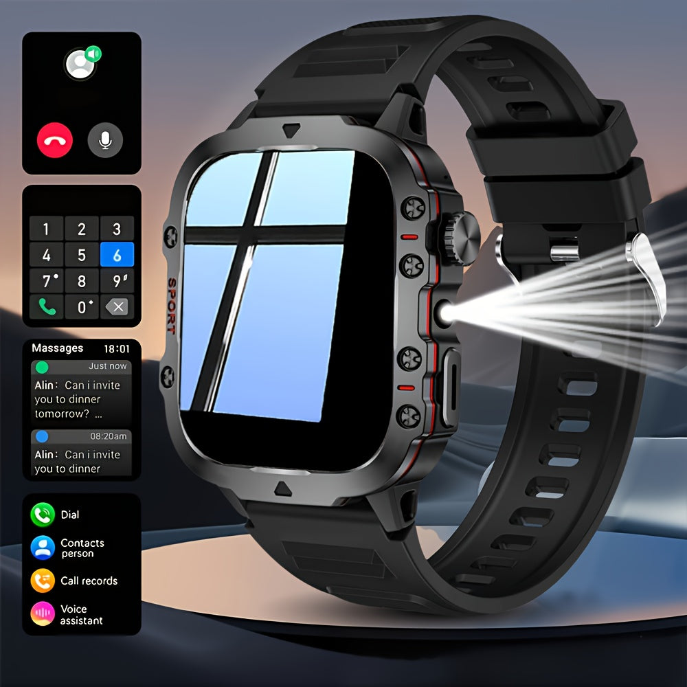 Montre Connectée ZACHARYER – Écran Tactile TFT 1,46", Appels Sans Fil, Modes Sportifs & Notifications | Homme & Femme