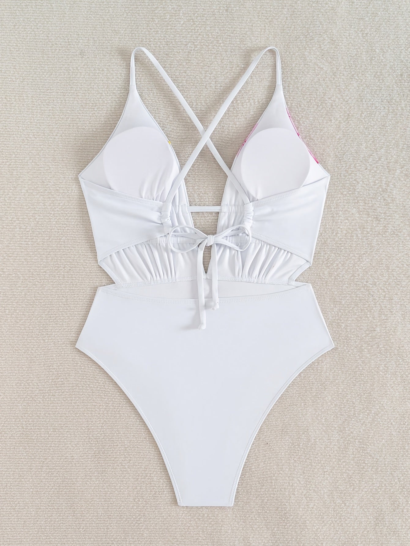 Maillot de Bain 1 Piece Femme Imprime Floral - Col en V, Rembourrage Amovible, Tissu Stretch, 5 Coloris, S au XL