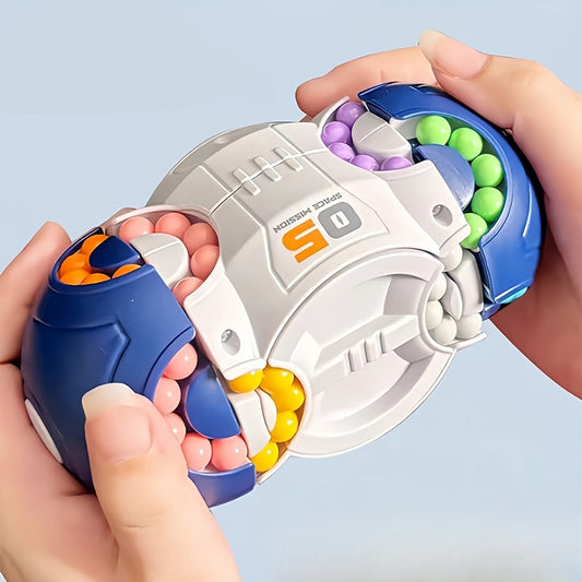 Cube Anti-Stress Magic Beans Puzzle 3D Multifacettes - Jouet Sensoriel, 2 Coloris, Des 3 Ans