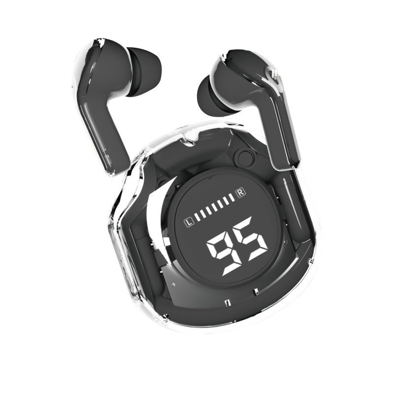 Casque Bluetooth sans fil avec batterie ultra longue durée et grand écran numérique - Topdecheztop.fr