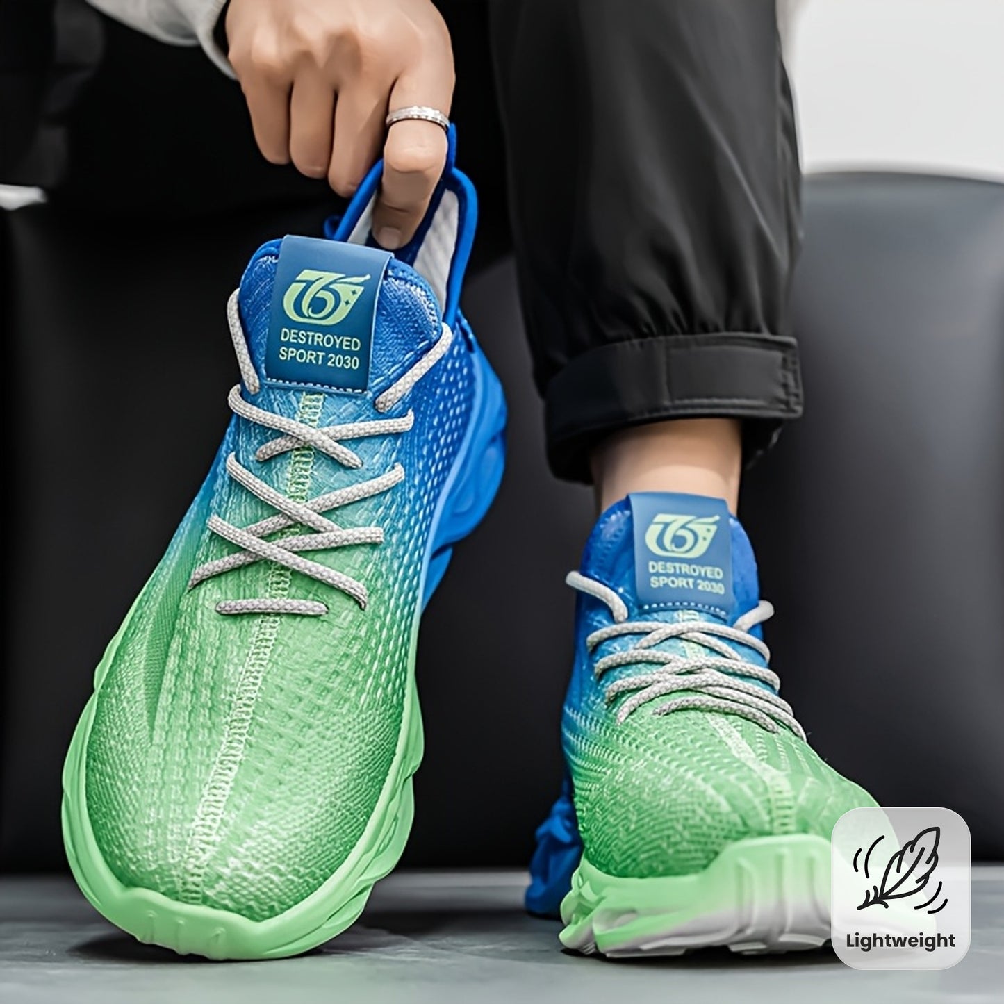 Chaussures de course respirantes en maille pour homme - Topdecheztop.fr