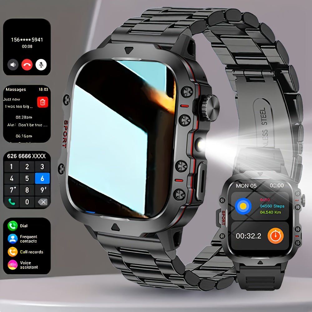 Montre Connectée ZACHARYER – Écran Tactile TFT 1,46", Appels Sans Fil, Modes Sportifs & Notifications | Homme & Femme