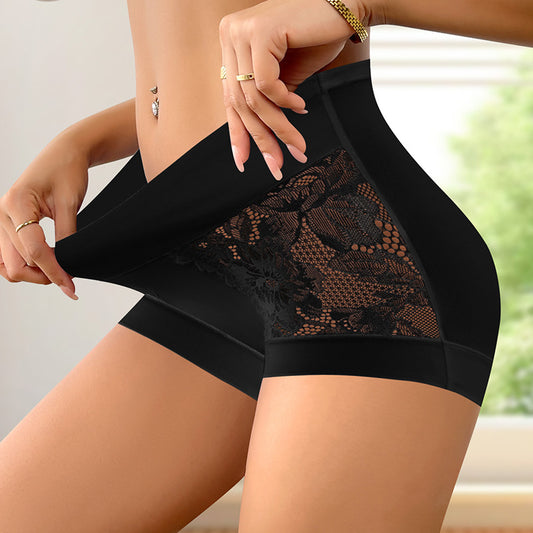Slip Gainant Taille Haute Femme Style Elegant Maille - 4 Coloris S a 2XL