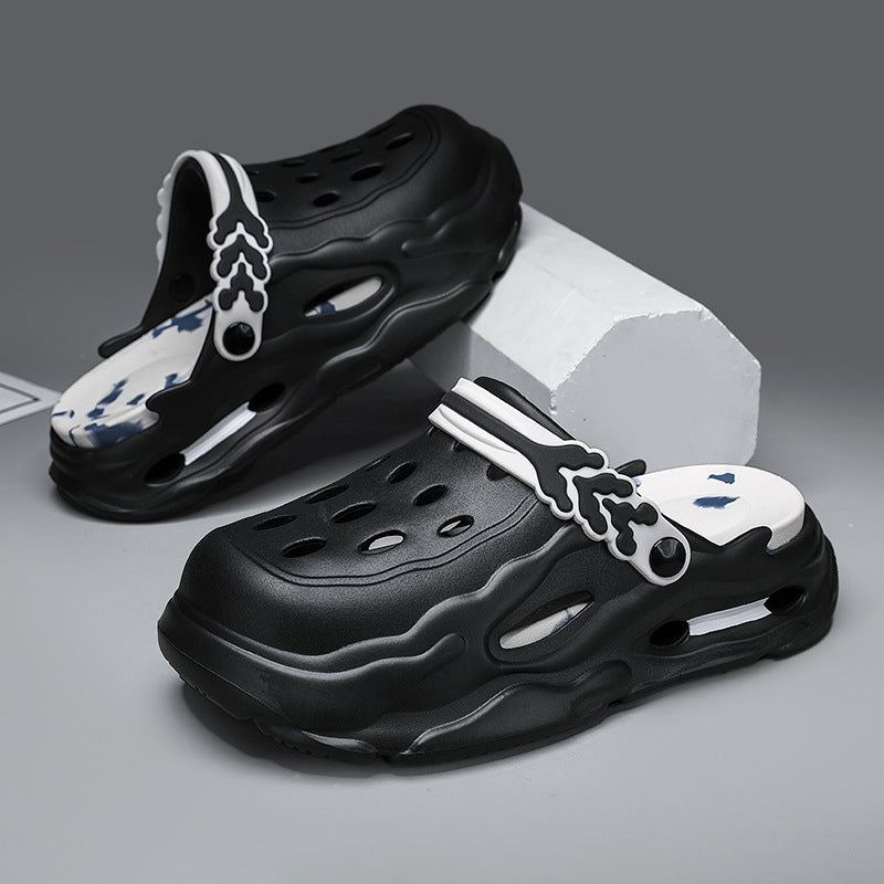 Chaussons EVA Perfores Unisexe - Antiderapants, Respirants, Rehaussants, 3 Coloris, Pointures 36-45