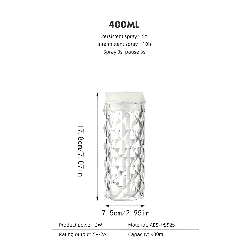 Humidificateur d'air et diffuseur d'aromathérapie alimenté par USB - Topdecheztop.fr