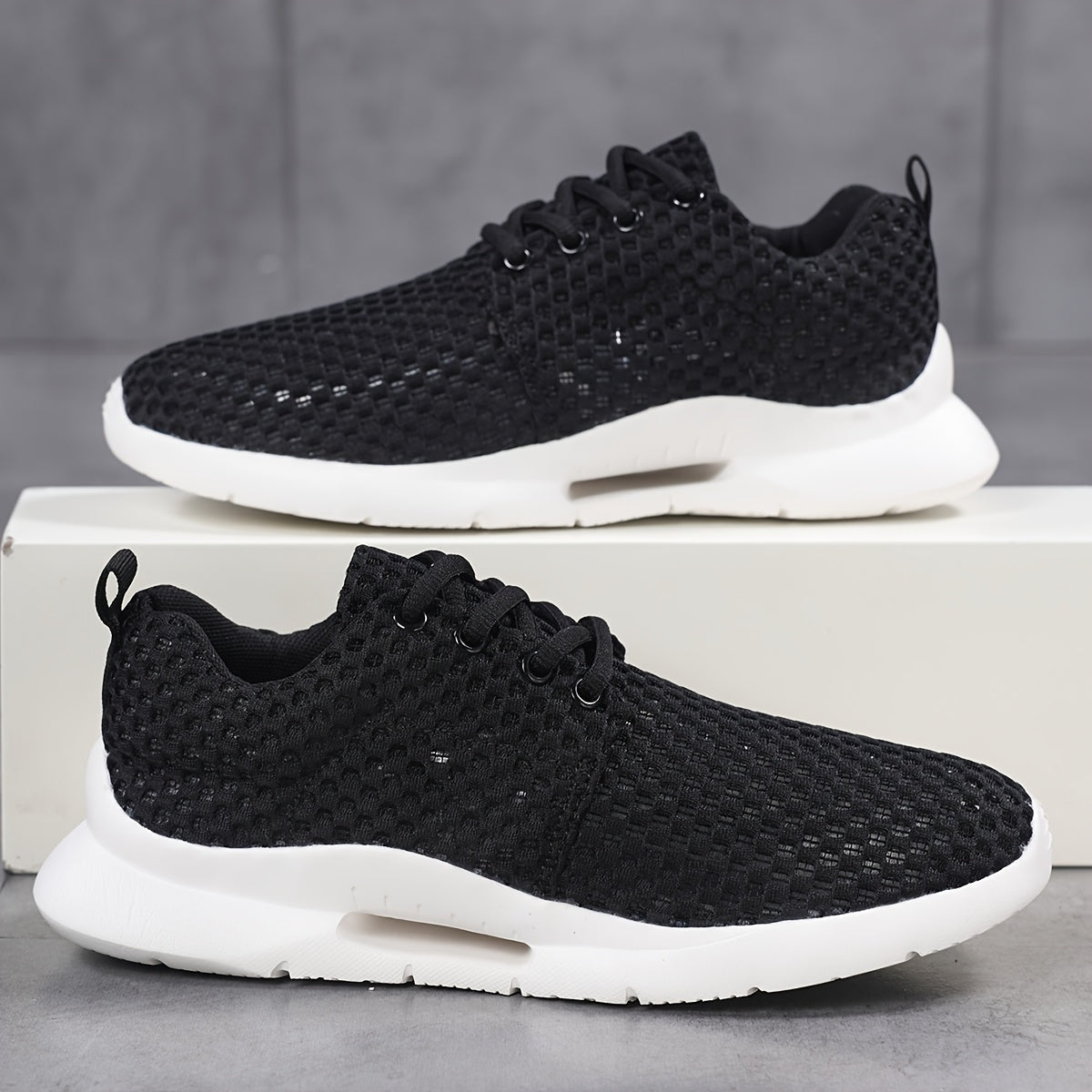 Chaussures de Marche Décontractées Unisexes – Semelle EVA, Lacets, Printemps/Été 👟☀️