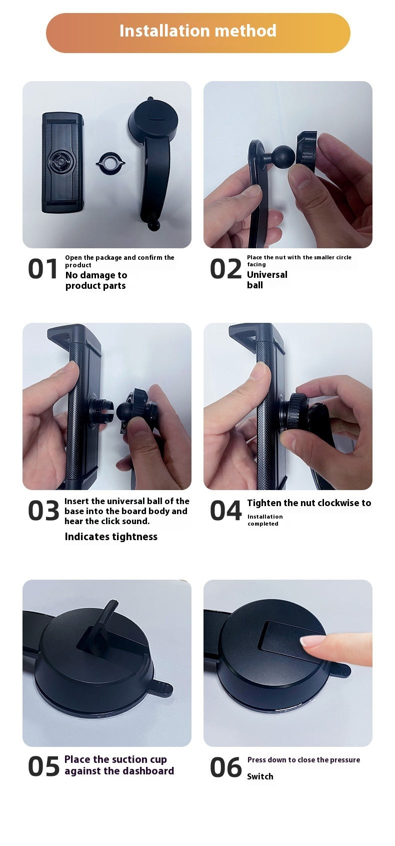 Support de tablette de navigation pour ordinateur, ventouse solide - Topdecheztop.fr