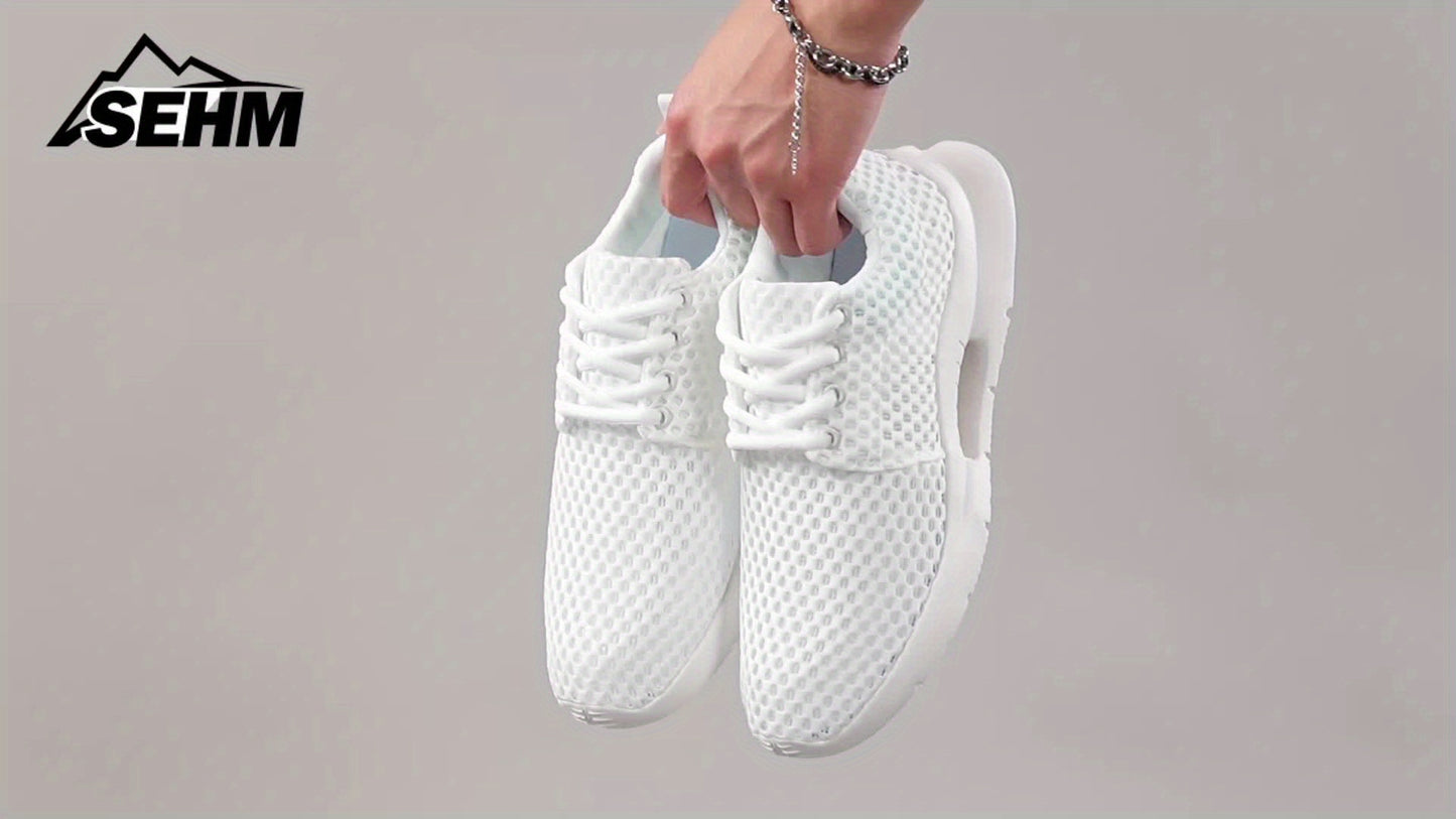 Chaussures de Marche Décontractées Unisexes – Semelle EVA, Lacets, Printemps/Été 👟☀️