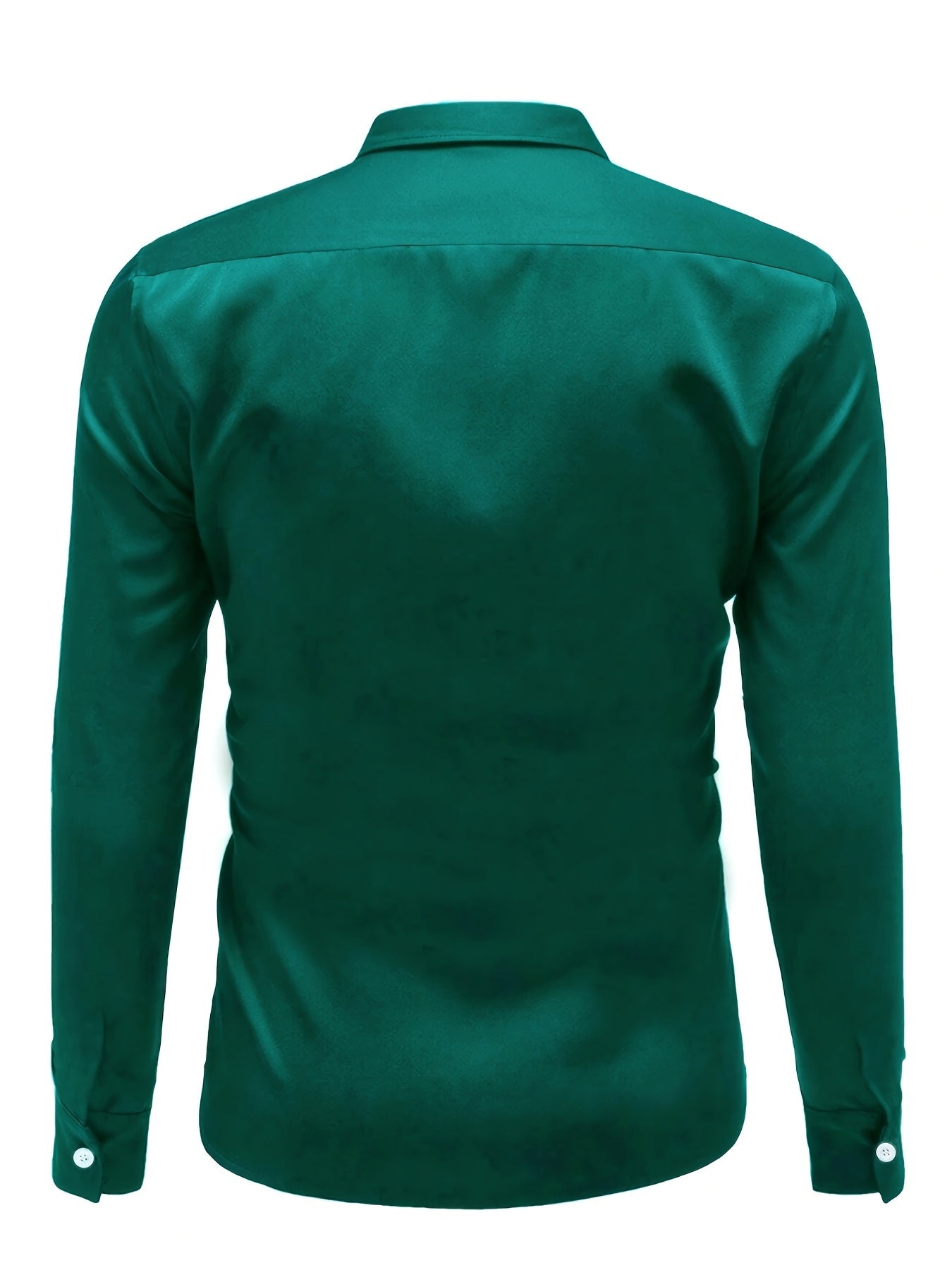 Chemise bleu roi à manches longues pour homme - Topdecheztop.fr