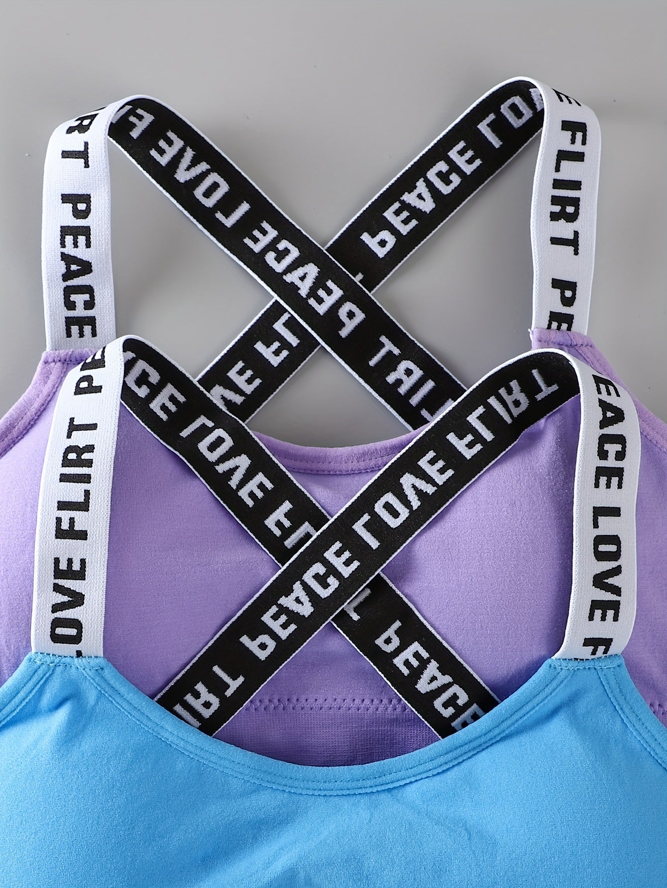 Lot de 6 Brassières de Sport Imprimées JOINBUY – Bretelles Croisées, Rembourrage Amovible | Yoga & Fitness | S au XXL