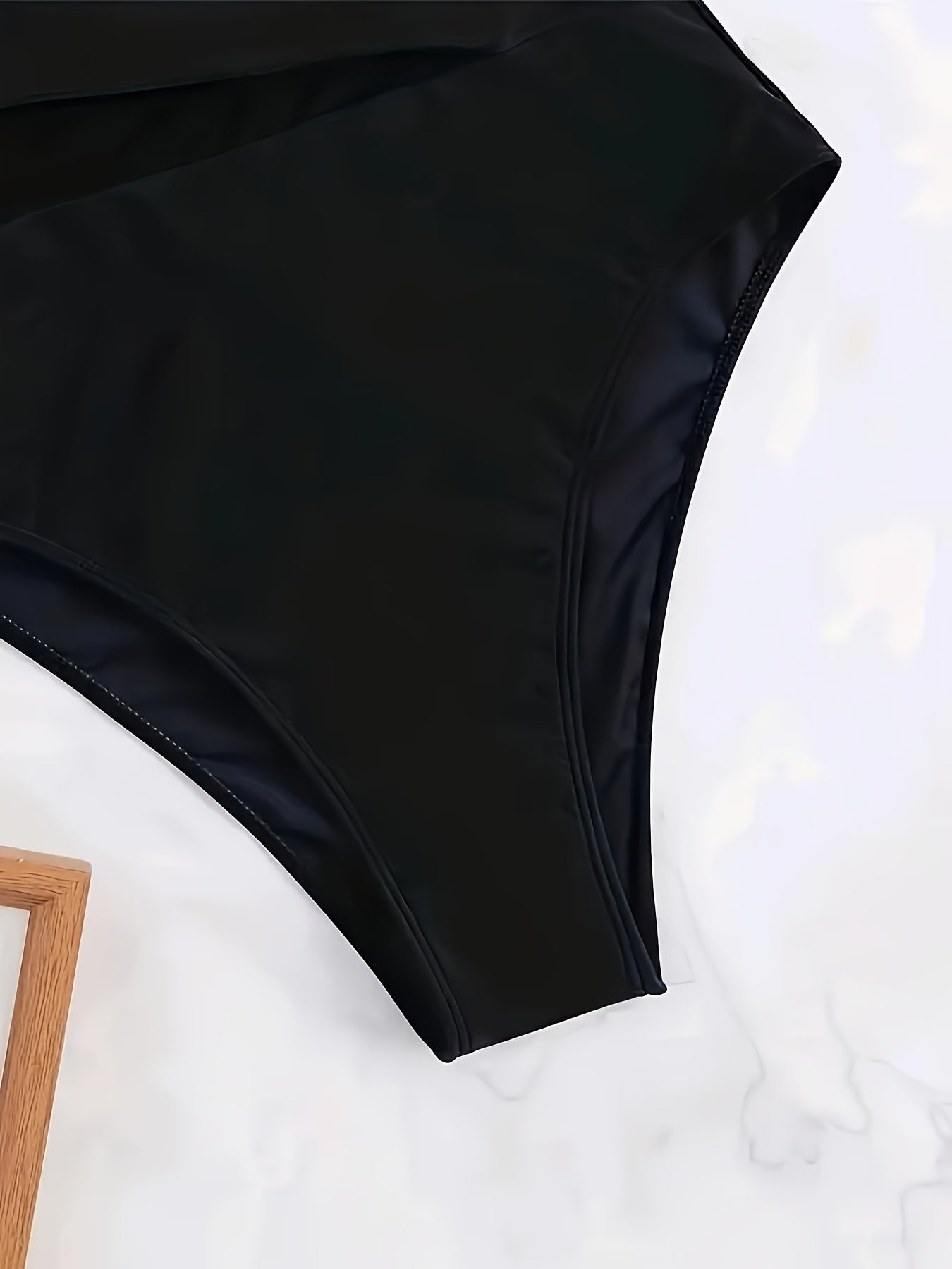 Maillot de Bain Une Pièce Femme – Élégant, Maille Extensible, Une Épaule 👙✨