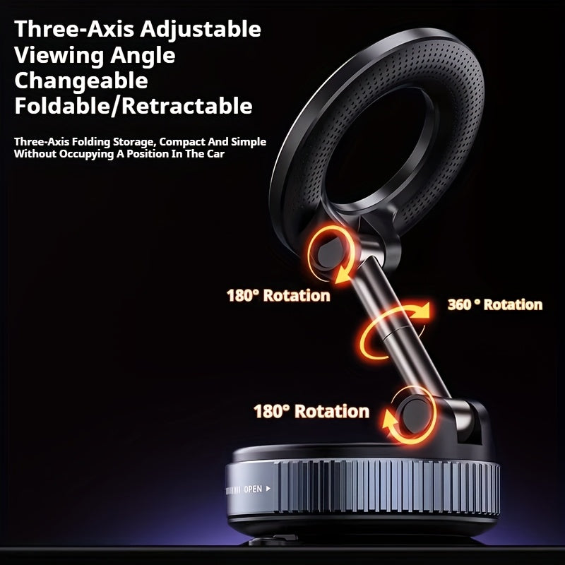 Support Telephone Magnetique Pliable pour Voiture