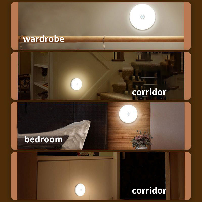 2 pièces 8 LED veilleuse, détecteur de mouvement - Topdecheztop.fr