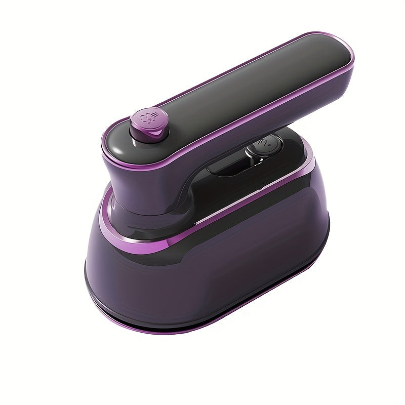 Mini Fer a Repasser Portable Chauffage Rapide - Vapeur 1000W ou Sans Vapeur 40W Maison et Voyage Vert Gris